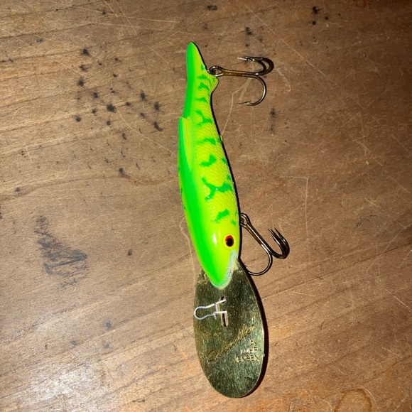 Good used condition , vintage Luhr Jensen Rockwalker 3/4 oz fishing lure - Picture 7 of 8